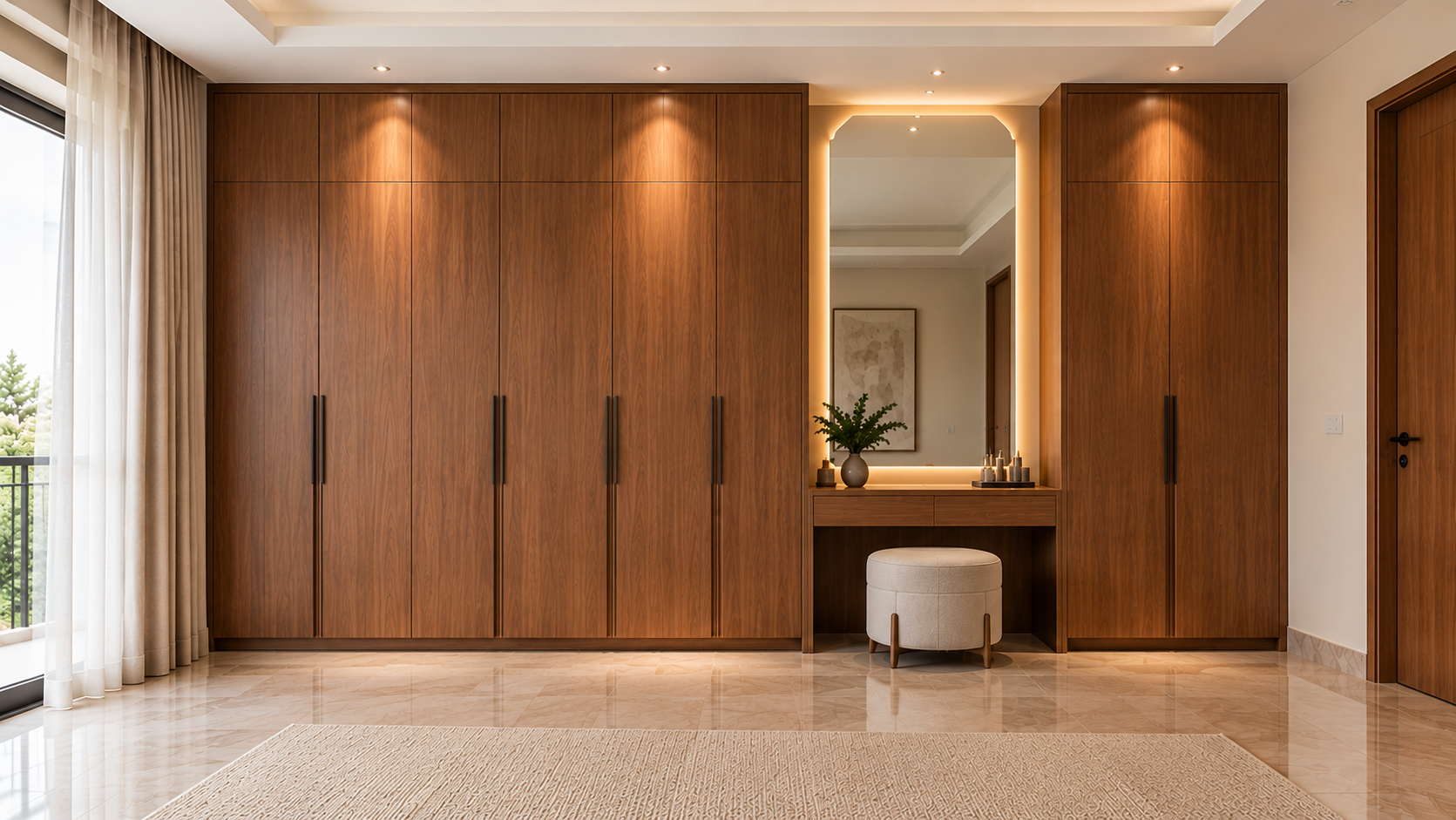 Sleek Modular Wardrobe