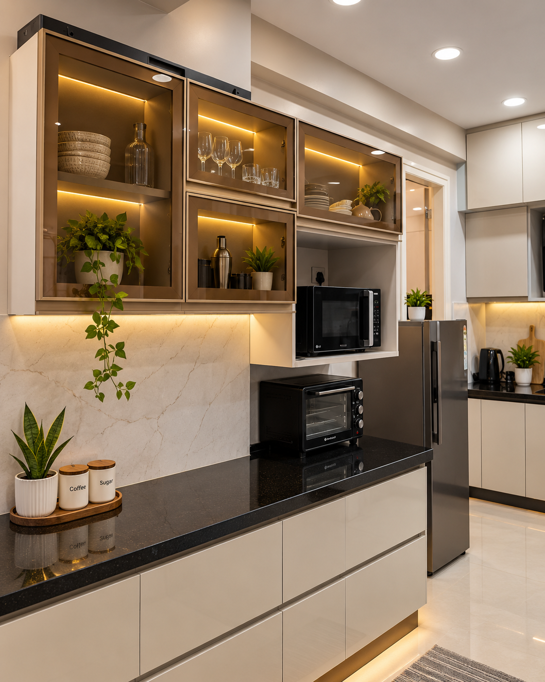 Contemporary Modular Kitchen